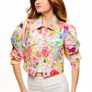 Dawn Floral Denim Jacket